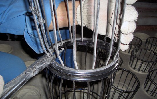 錐形口的雙節(jié)袋籠