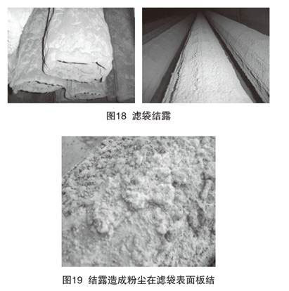 濾袋結露設備阻力上升 濾袋結露設備阻力上升